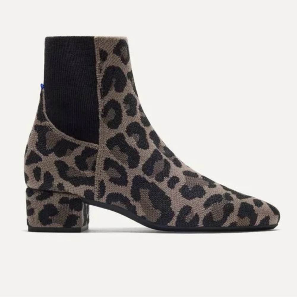 Rothy’s The Classic Boot in Cool Cat size 6 leopard print​​